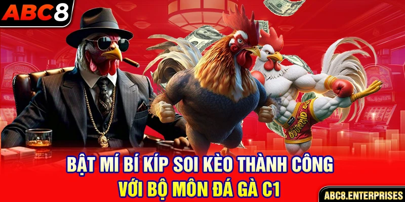 Bật mí bí kíp soi kèo thành công với bộ môn đá gà C1