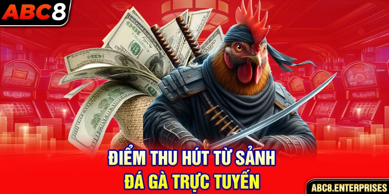 Điểm thu hút từ sảnh đá gà trực tuyến