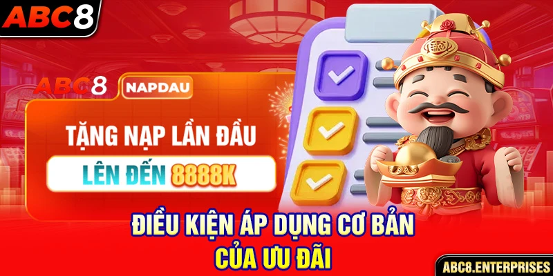 Điều kiện áp dụng cơ bản của ưu đãi